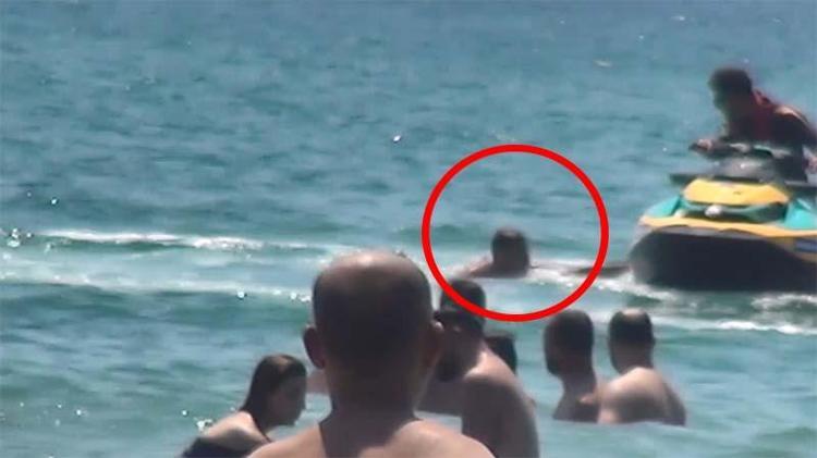 JET SKİ İLE KURTARILDI