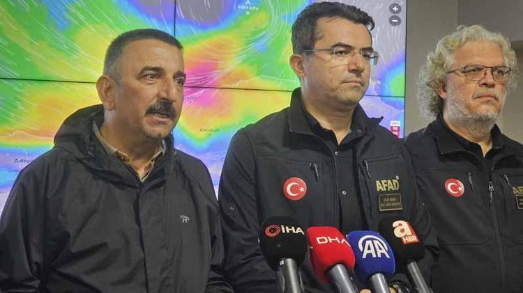 AFAD BAŞKANI MEMİŞ, AÇIKLAMA YAPTI