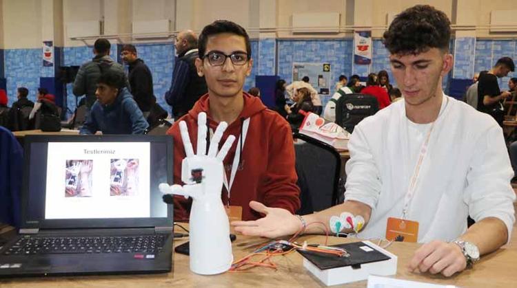 MEKANİK KOL YAPISI, 32 SAATTE TAMAMLANMIŞTIR