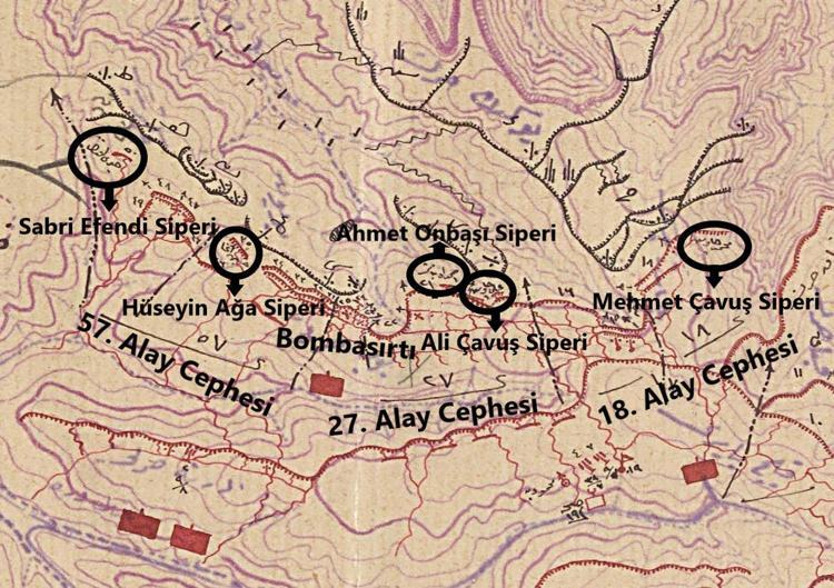 ÇANAKKALE RUHU BU SİPERLERDE SAVAŞAN KAHRAMANLARIN SAYESİNDE KAZANILMIŞTIR