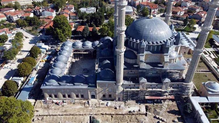 UZUNKÖPRÜ MURADİYE CAMİİ TAMAMLANMAK ÜZERE