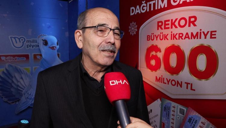 KAYGUSUZ: 600 MİLYON TL’LİK BÜYÜK İKRAMİYENİN TAMAMI DAĞITILACAK