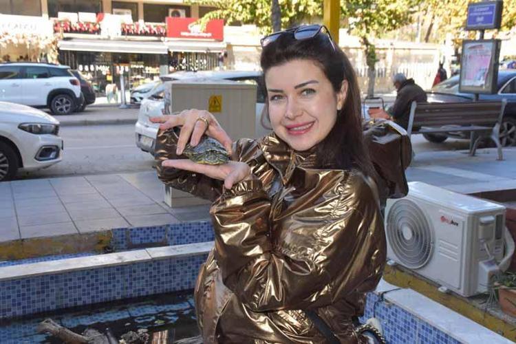 KAPLUMBAĞALARI BURADA SEVEREK BÜYÜDÜM