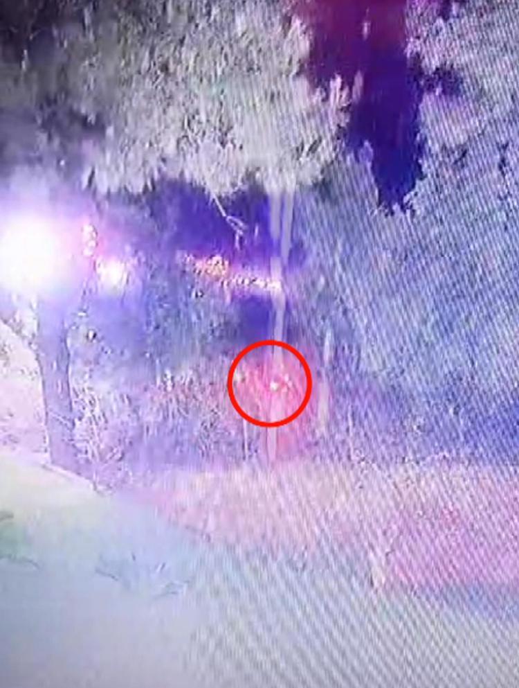 OTOMOBİLİN DENİZE DÜŞTÜĞÜ ANLAR KAMERADA