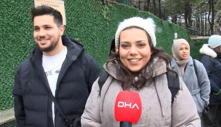UZUN TELEFERİK KUYRUKLARI OLUŞTU