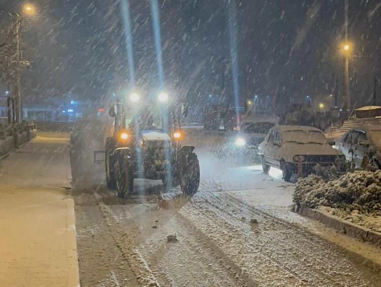 EDİRNE’DE EĞİTİME KAR ENGELİ