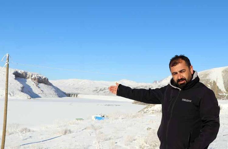 BARAJDAKİ BUZLAR, ŞUBAT AYINDA ANCAK ÇÖZÜLÜR