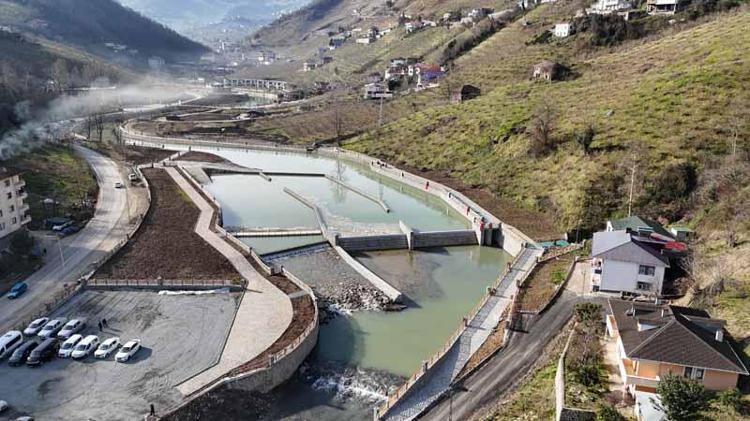 BALIK GEÇİŞİ DE İNŞA EDİLİYOR