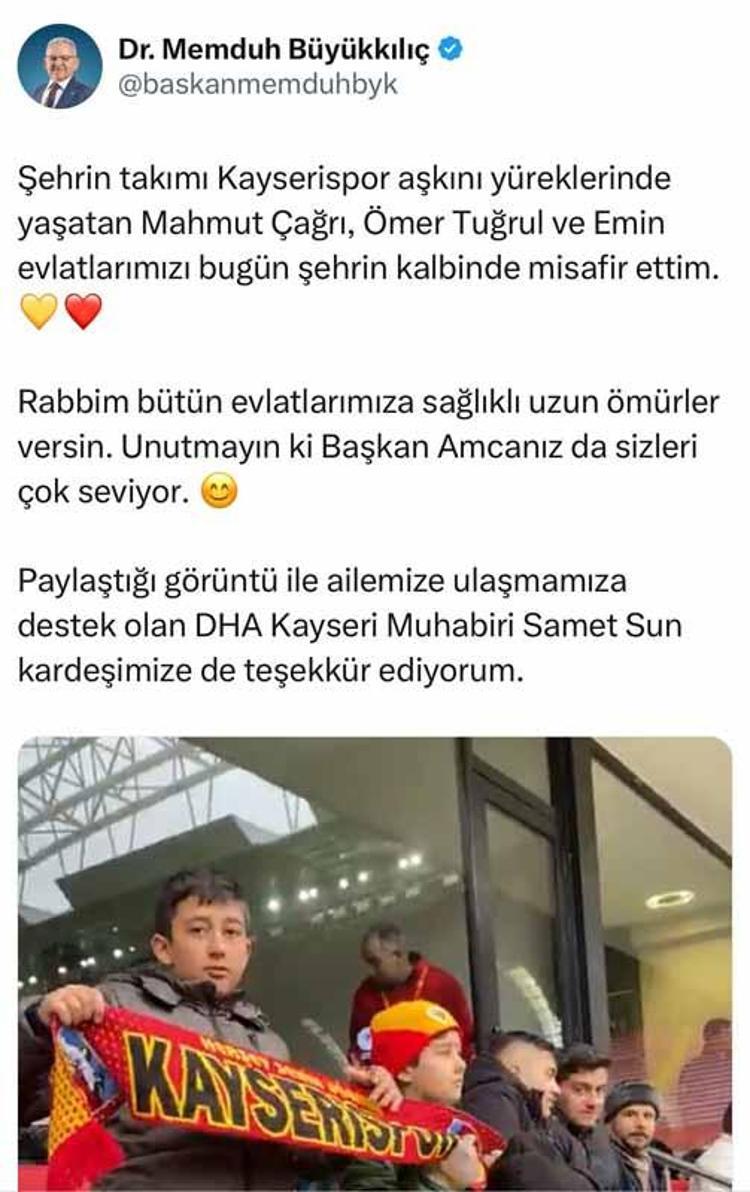 DHA MUHABİRİNE TEŞEKKÜR