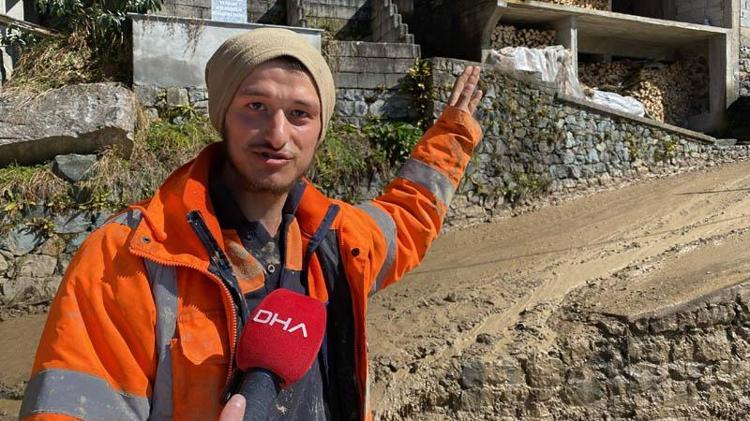 ‘TOPRAK BİR EVİN İÇİNDEN GEÇTİ’