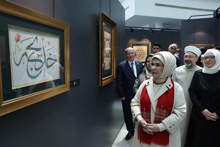 EMİNE ERDOĞANDAN FUARA İLİŞKİN PAYLAŞIM