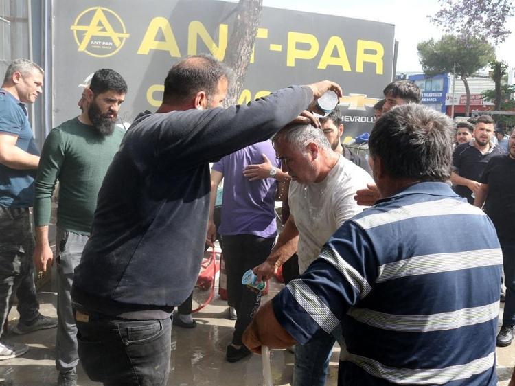 YARIM SAATLİK ÇALIŞMA İLE SÖNDÜRÜLDÜ