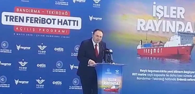 YILDA 2 MİLYON 800 BİN TON TAŞIMA KAPASİTESİNE SAHİP