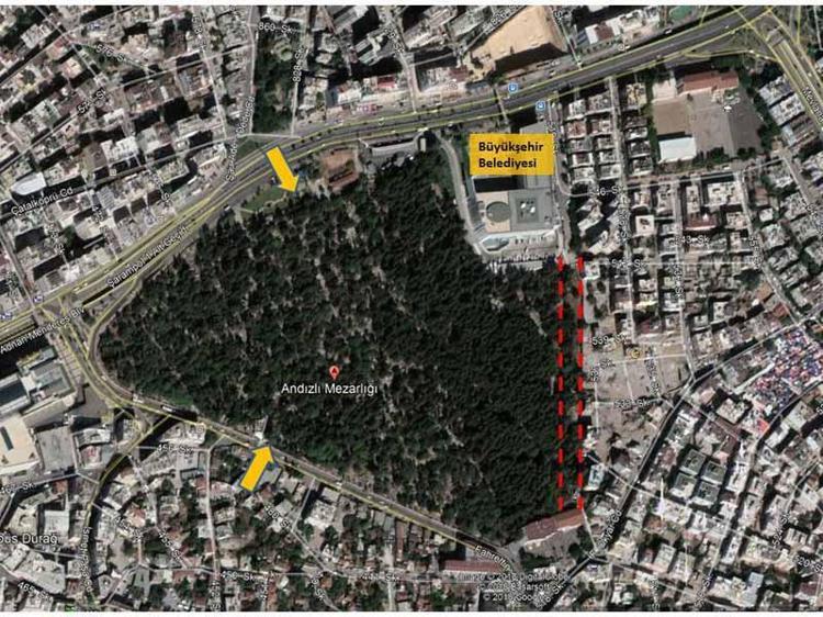 YOL, PARK VE SİTE YAPILIYOR