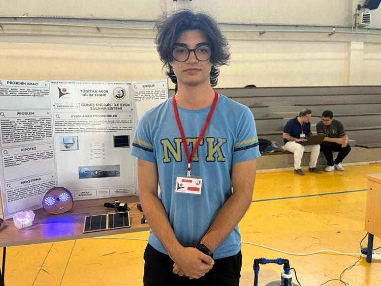 GÜNEŞ SAYESİNDE DURMADAN ÇALIŞABİLİYOR