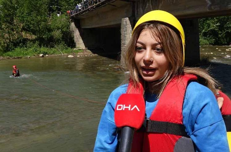 RAFTİNG İÇİN GÜVENLİ BİR ALAN