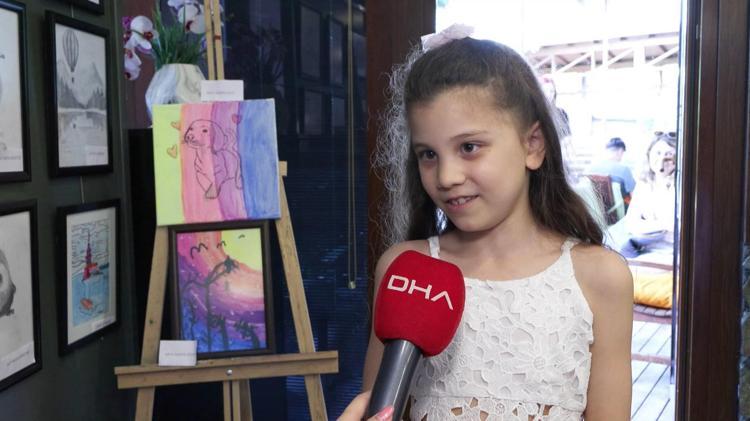 ‘RESİM YAPMAYI ÇOK SEVİYORUM’