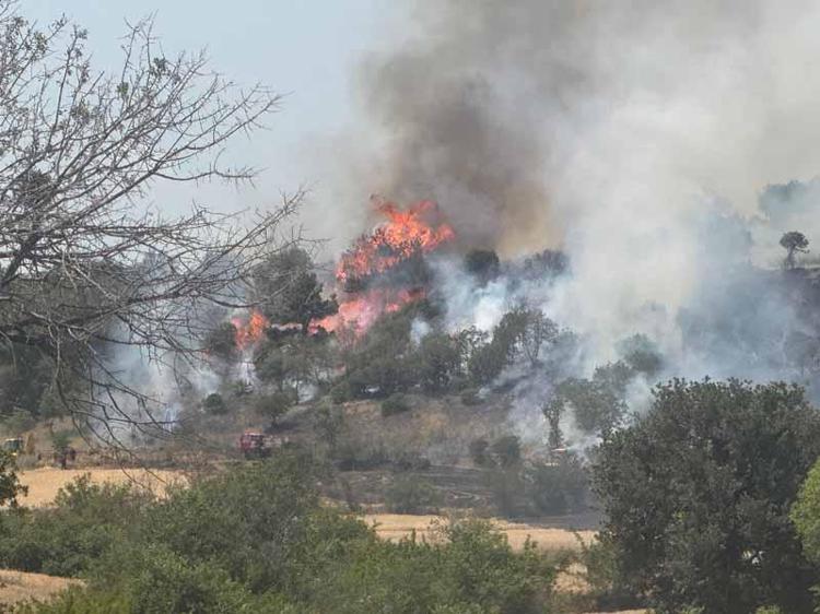 KÜÇÜK BİR KIVILCIM BİLE YÜZLERCE DÖNÜM ARAZİNİN YOK OLMASINA NEDEN OLABİLİR