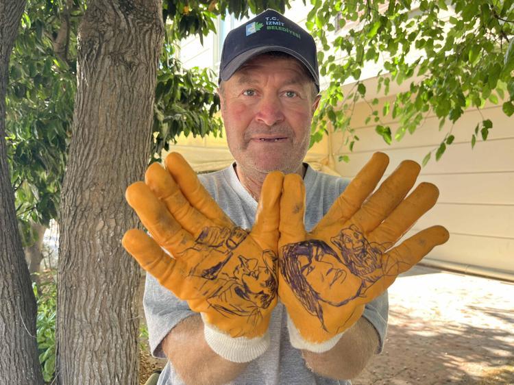 ‘ELEKTRİK DİREKLERİNE, SU DEPOSUNA KÖMÜRLE RESİMLER ÇİZDİM’