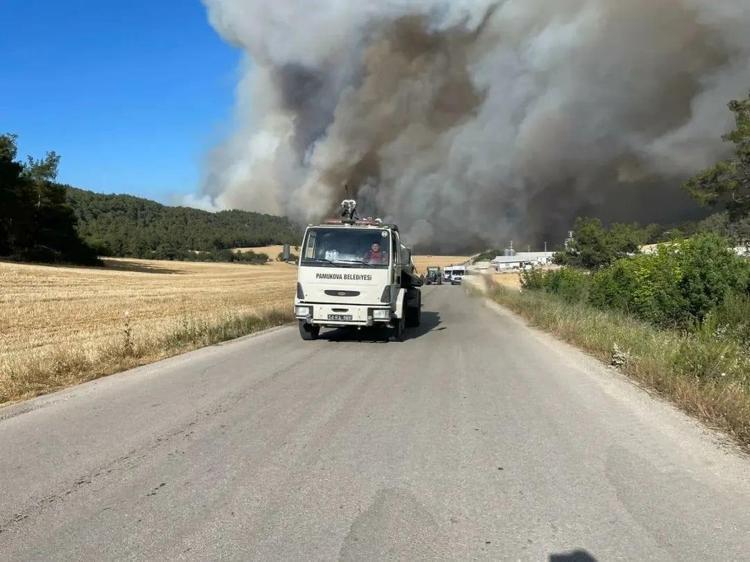 BİLECİK’TEKİ YANGINLAR KONTROL ALTINA ALINDI