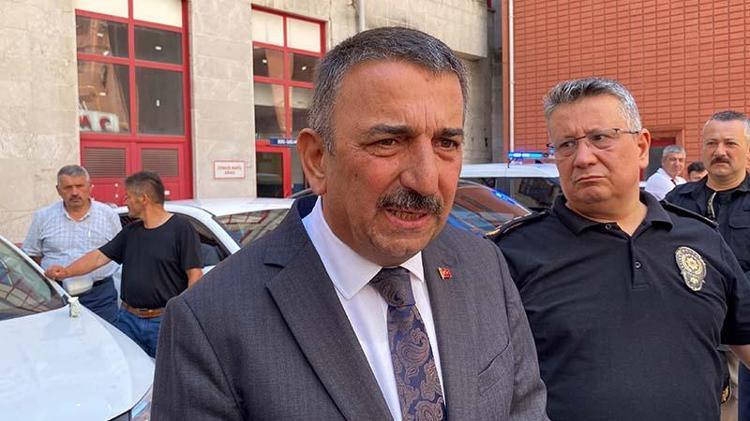 VALİ HACIBEKTAŞOĞLU HASTANEDE İŞÇİLERİ ZİYARET ETTİ