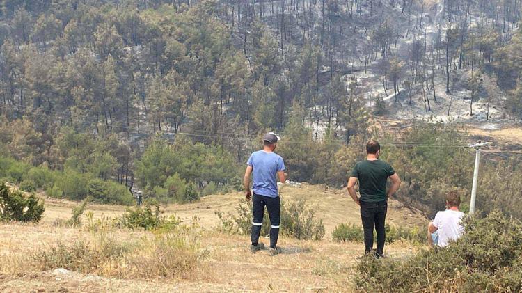 YANGIN SÖNDÜRME ÇALIŞMALARI DEVAM EDİYOR