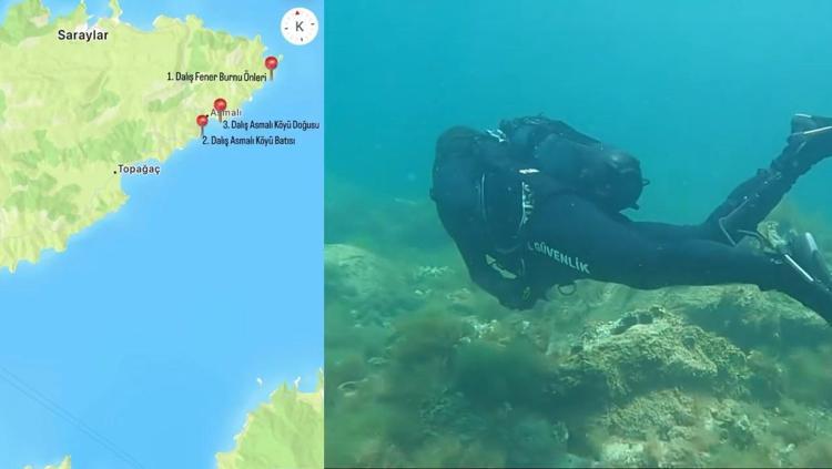 DALGIÇLAR 3 DALIŞ YAPTI