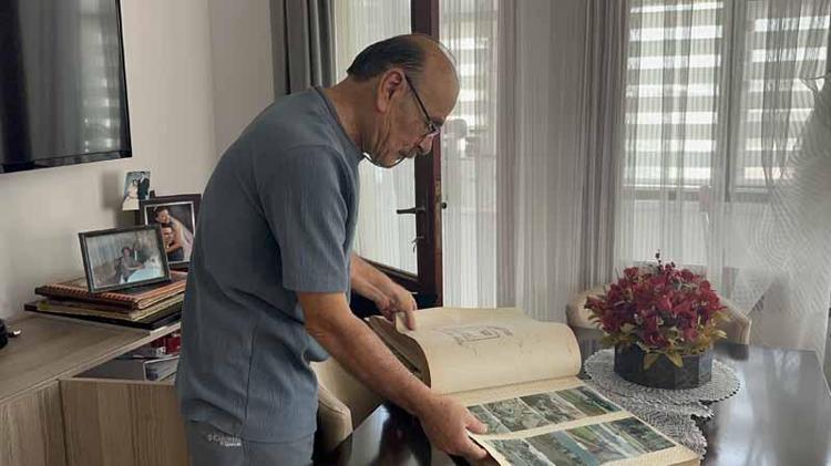 FOTOĞRAFLARI HASTANE BAHÇESİNE ASILMIŞTI