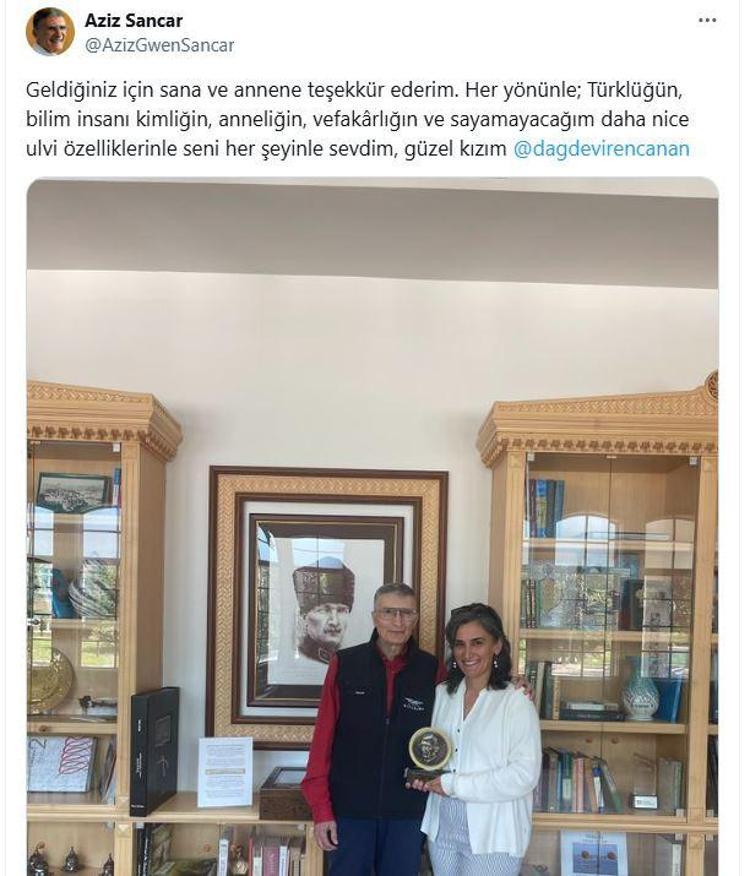 ATASI İLE BULUŞAN ÜLKÜ GİBİ HİSSETTİM