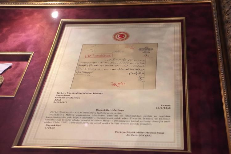 VALİ TAVLIYA TEŞEKKÜR