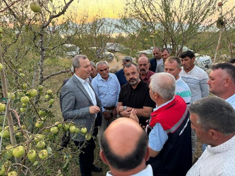 150 BİN TON CİVARINDA ELMAMIZ ZARAR GÖRDÜ