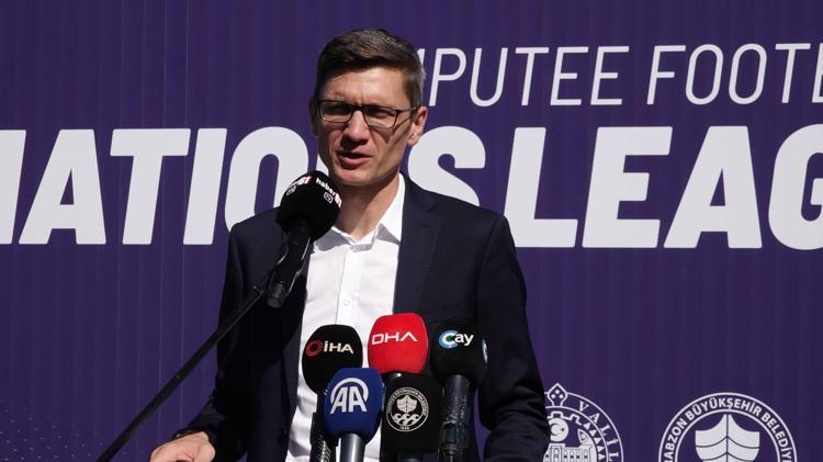 DÜNYA AMPUTE FUTBOL FEDERASYONU BAŞKANI WİDLAK: BURADA OLMAKTAN ONUR DUYUYORUZ