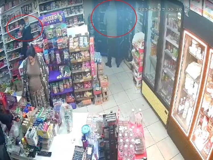 TAKSİYE BİNERKEN YAKALANDI