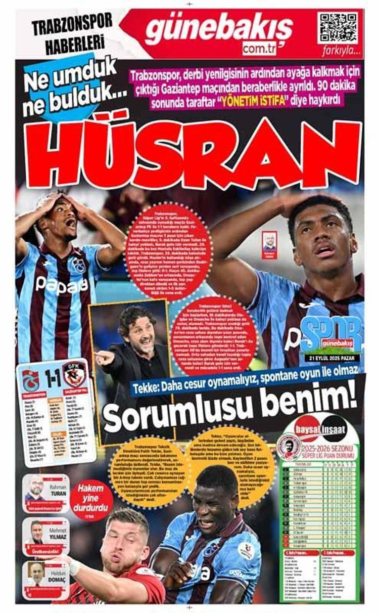 YEREL BASIN MANŞETLERİ