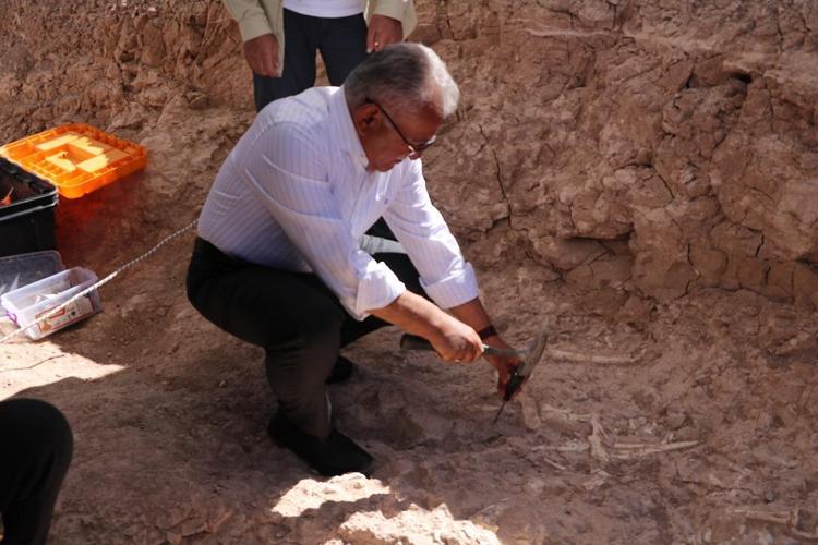 BAŞKAN BÜYÜKKILIÇ, KAZI ALANINI İNCELEDİ