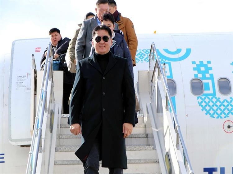 MOĞOLİSTAN CUMHURBAŞKANI BÖLGEYİ ZİYARET ETTİ