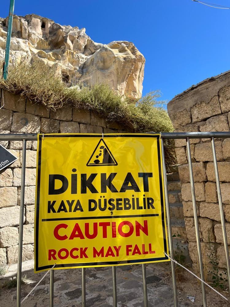 ‘KAYA DÜŞMELERİNE ÇOK SIK RASTLIYORUZ’