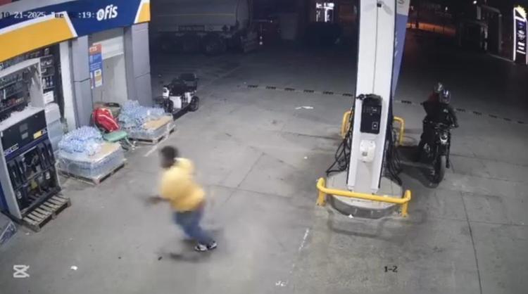 BAŞKA BİR İSTASYONDA DA SOYGUN YAPMIŞLAR