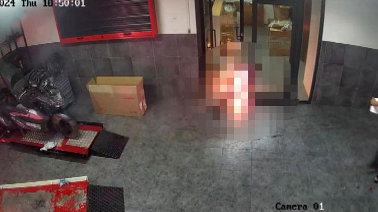 BİR ANDA ALEVLER İÇİNDE KALDI