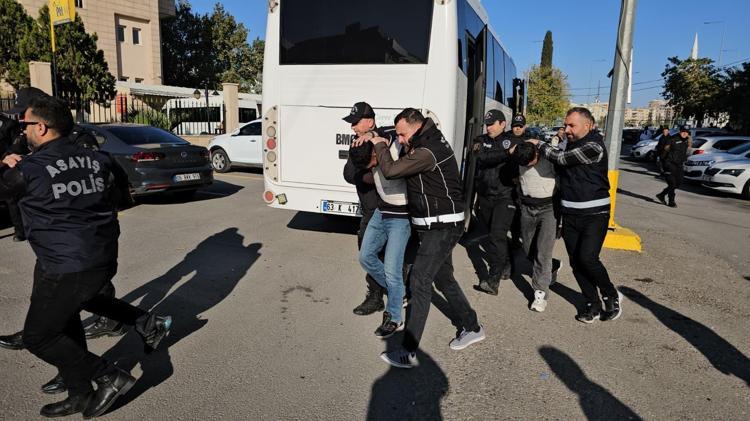 ÇELİK YELEKLE ADLİYEYE SEVK EDİLDİLER