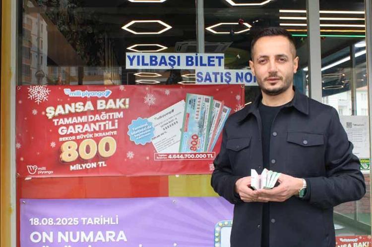 TÜRKİYE ŞANS OYUNLARI TARİHİNDEKİ EN BÜYÜK İKRAMİYE