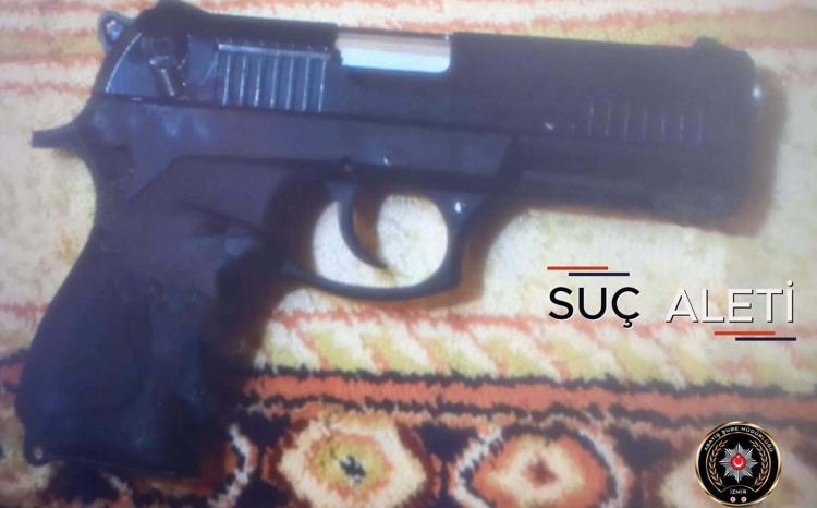 TABANCA ÜZERİNDEKİ PARMAK İZLERİ SİLİNMİŞ