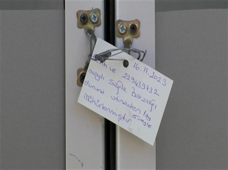 DİŞ KLİNİĞİ 1 AY SÜREYLE MÜHÜRLENDİ