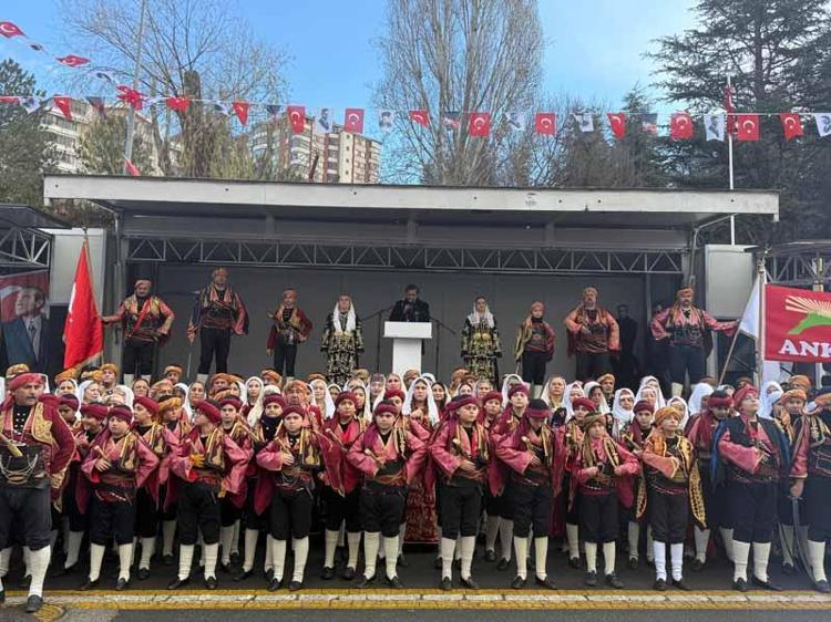 106 YIL ÖNCE SEYMENLERİN KARŞILADIĞI NOKTADA TÖREN