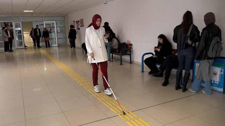 ENGELLİ BİREYSEL KİMSEDEN YARDIM ALMADAN İSTEDİKLERİ YERE GİDEBİLİYOR