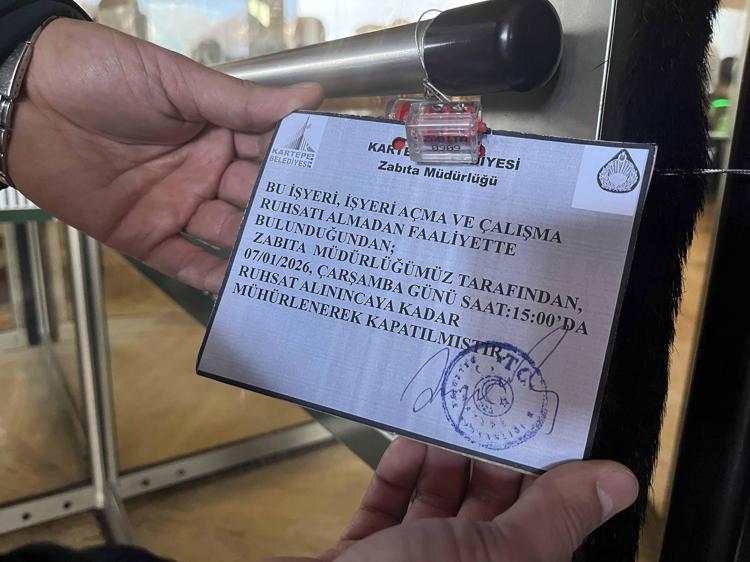 ‘OTELİN İŞ YERİ AÇMA VE ÇALIŞMA RUHSATI İPTAL EDİLDİ’