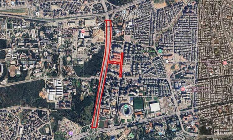 ADLİYE ETRAFINDAKİ CADDELER