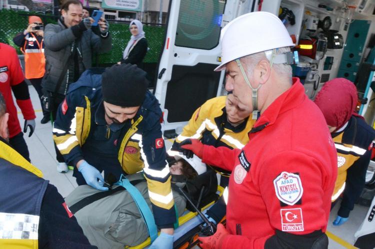 TATBİKAT BAŞARILI SONUÇLANDI