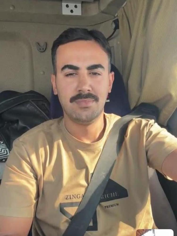 SALDIRIYA UĞRADIĞI TIR VE BÖLGE GÖRÜNTÜLENDİ