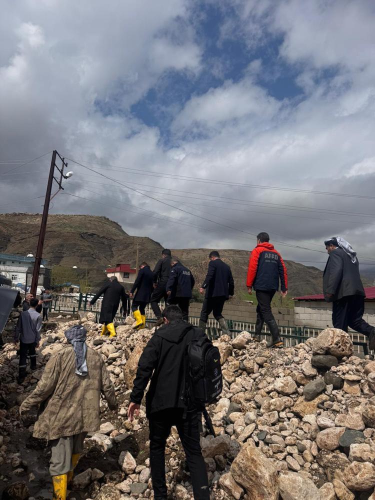 HASAR TESPİTİ YAPILIYOR